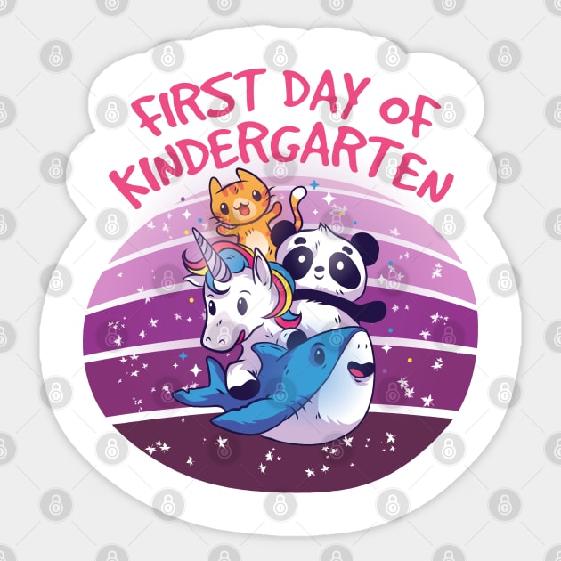 First day of kindergarten sign Sticker by OpalOre